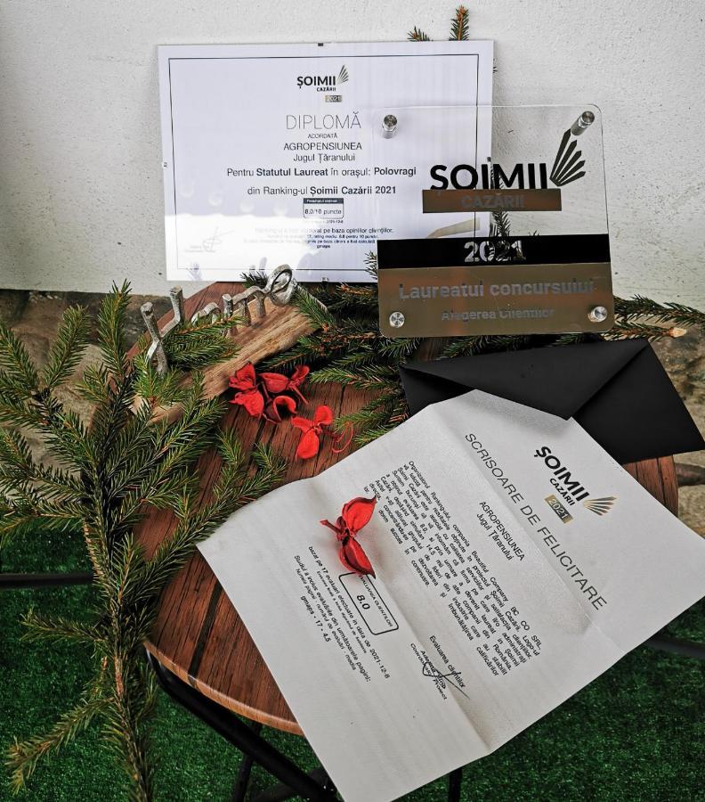 Jugul Taranului Agropensiune Polovragi, Gorj Villa Exterior photo